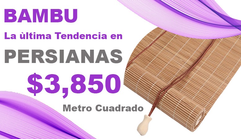 PERSIANA DE BAMBU